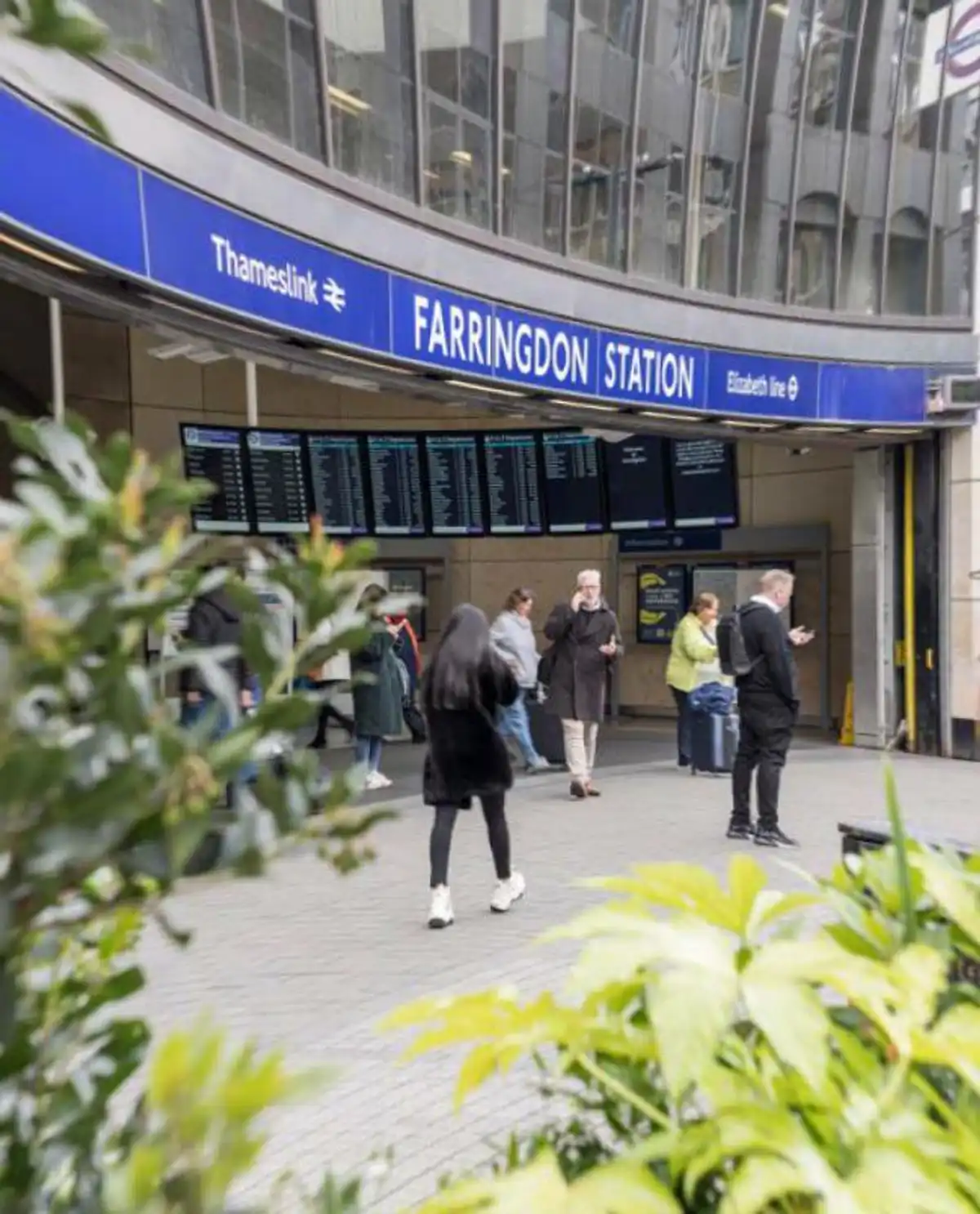 Farringdon Station entrance